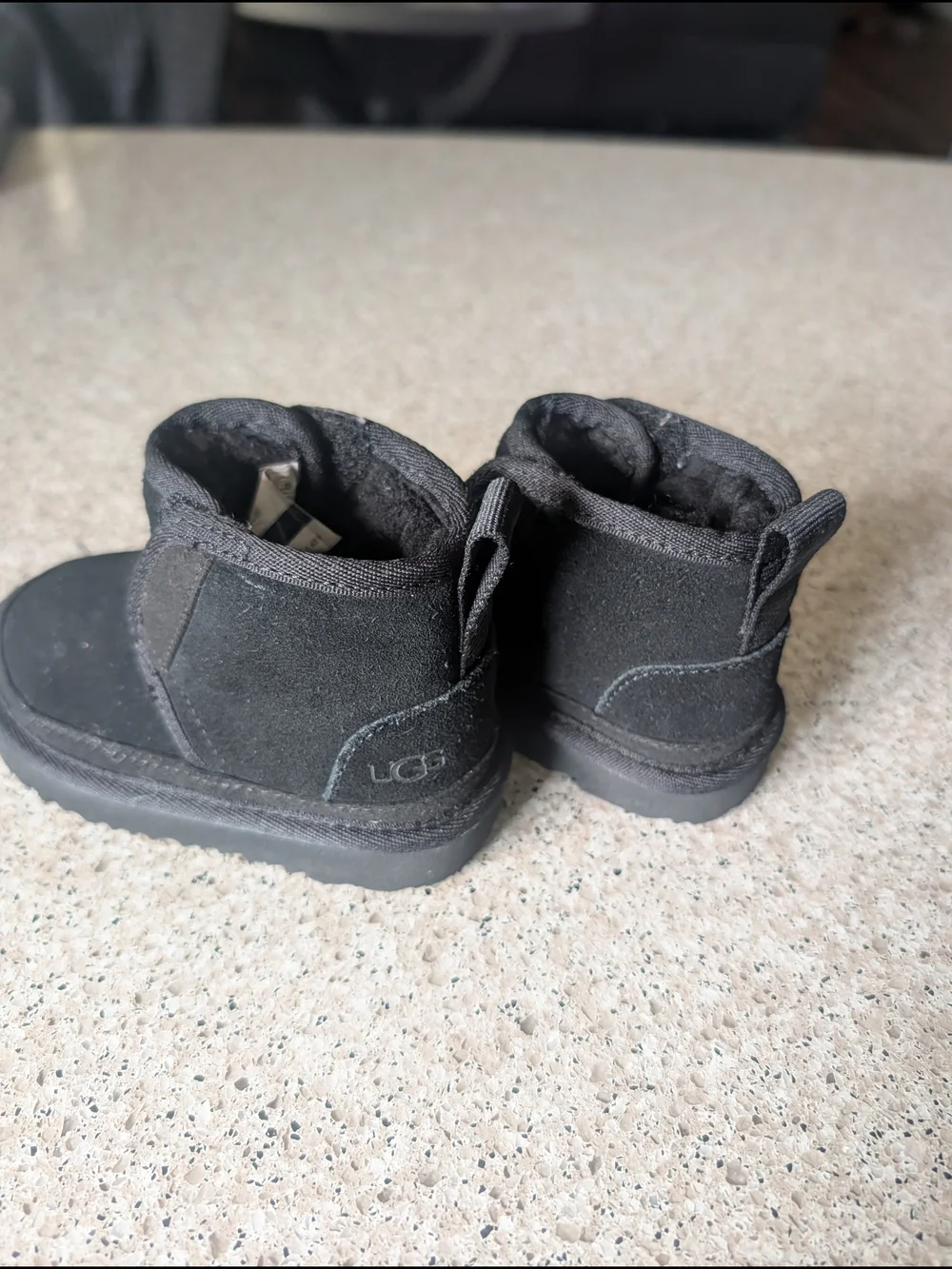 UGG Kids Black Classic Boot - Cozy Slip-On Shoes